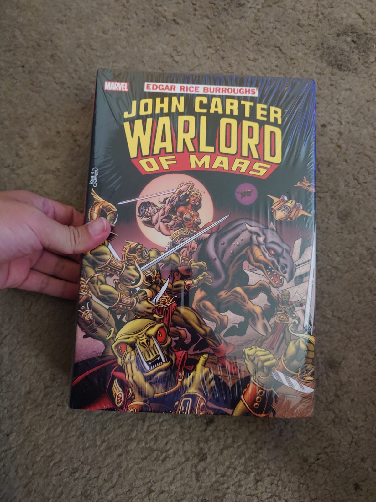 MArvel JOHN CARTER WARLORD OF MARS - HC Omnibus DM SEALED MArvel JOHN CARTER WARLORD OF MARS - HC Omnibus DM SEALED