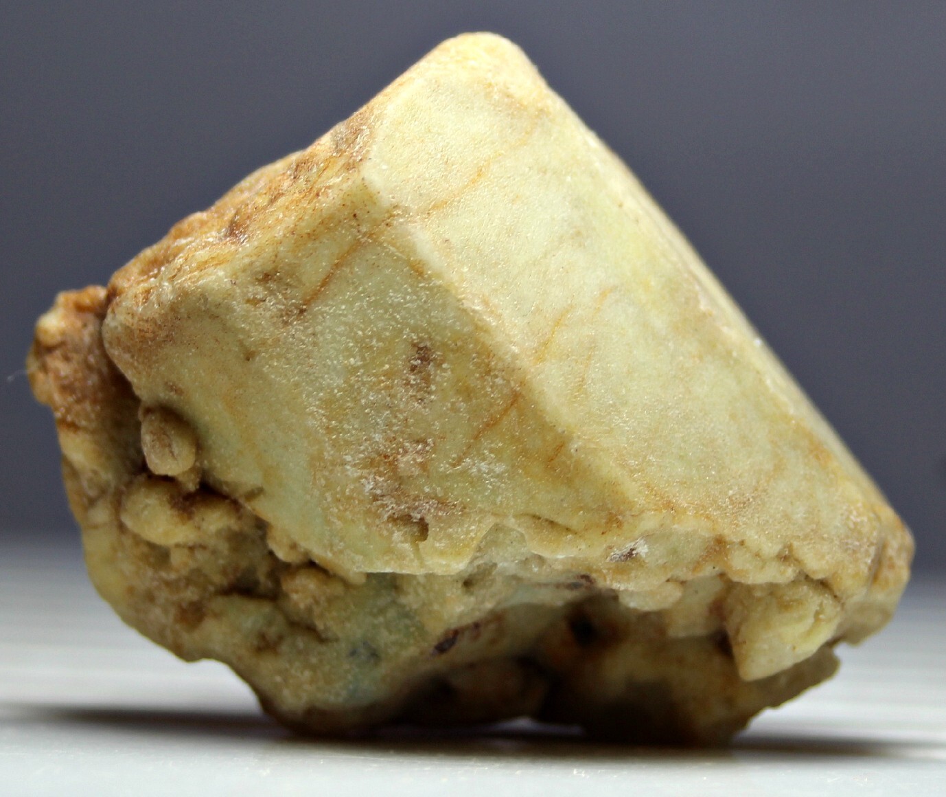 121.0 Ct 15 Carat Very Beautiful Rich Yellowish Green Beryl Crystal Specimen AFG