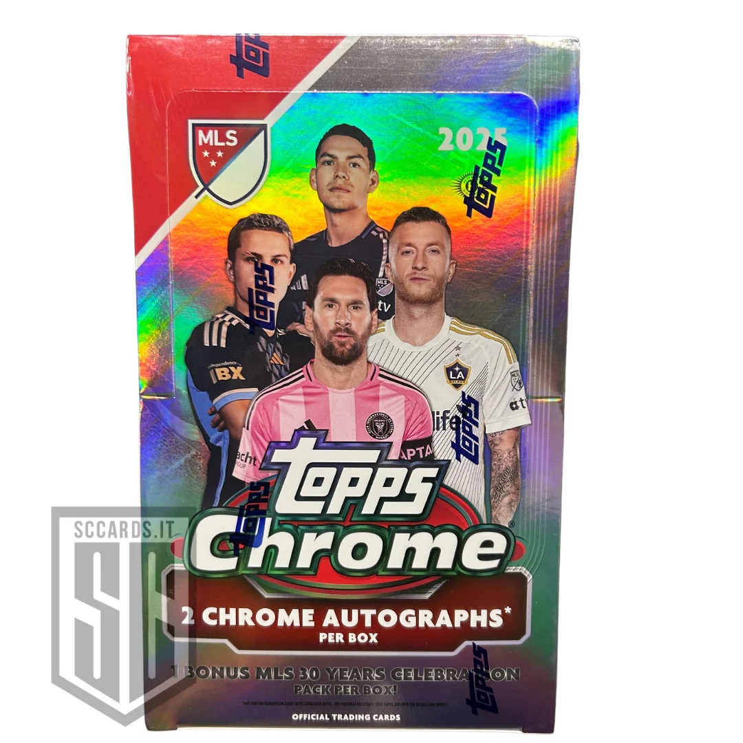 Topps Chrome MLS Hobby Box 2025 Topps Chrome MLS Hobby Box 2025