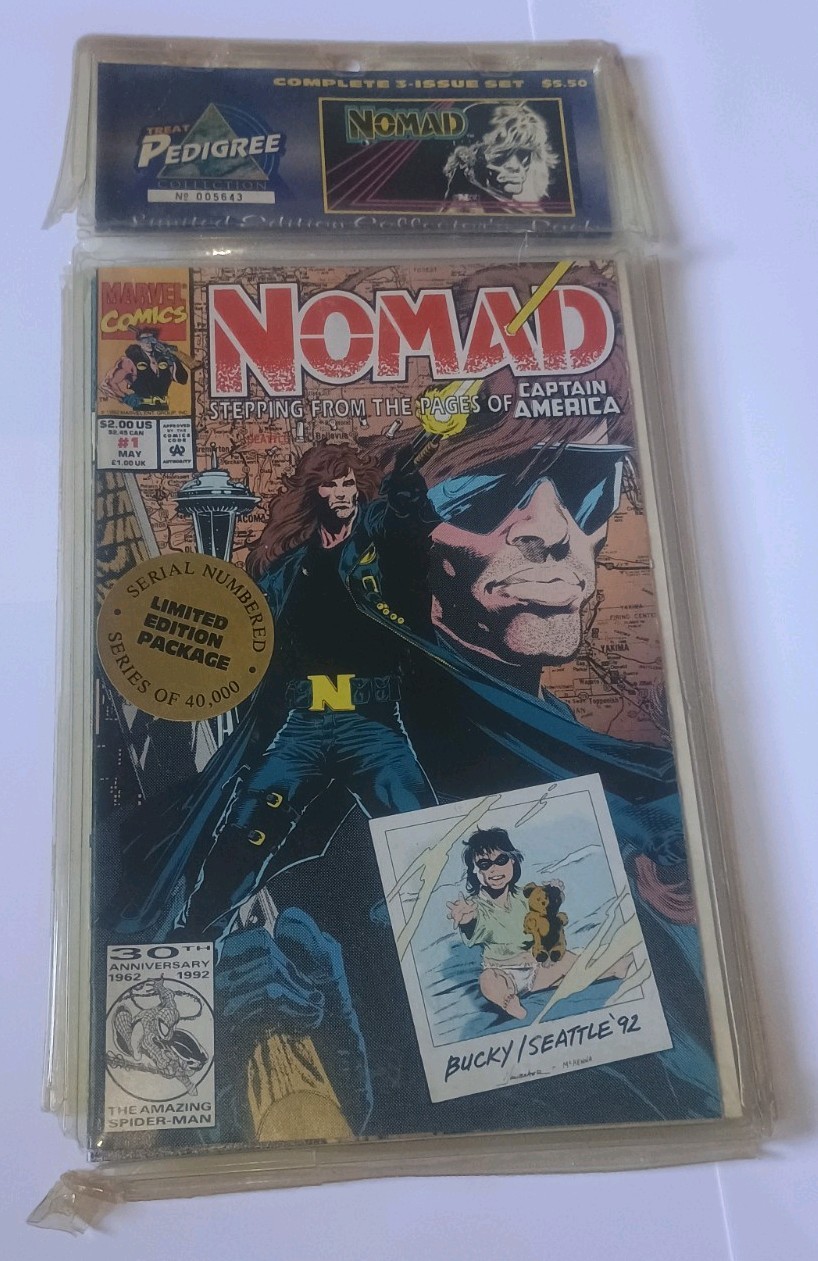 Nomad Marvel complete 3 issue set 1992 Rare Nomad Marvel complete 3 issue set 1992 Rare