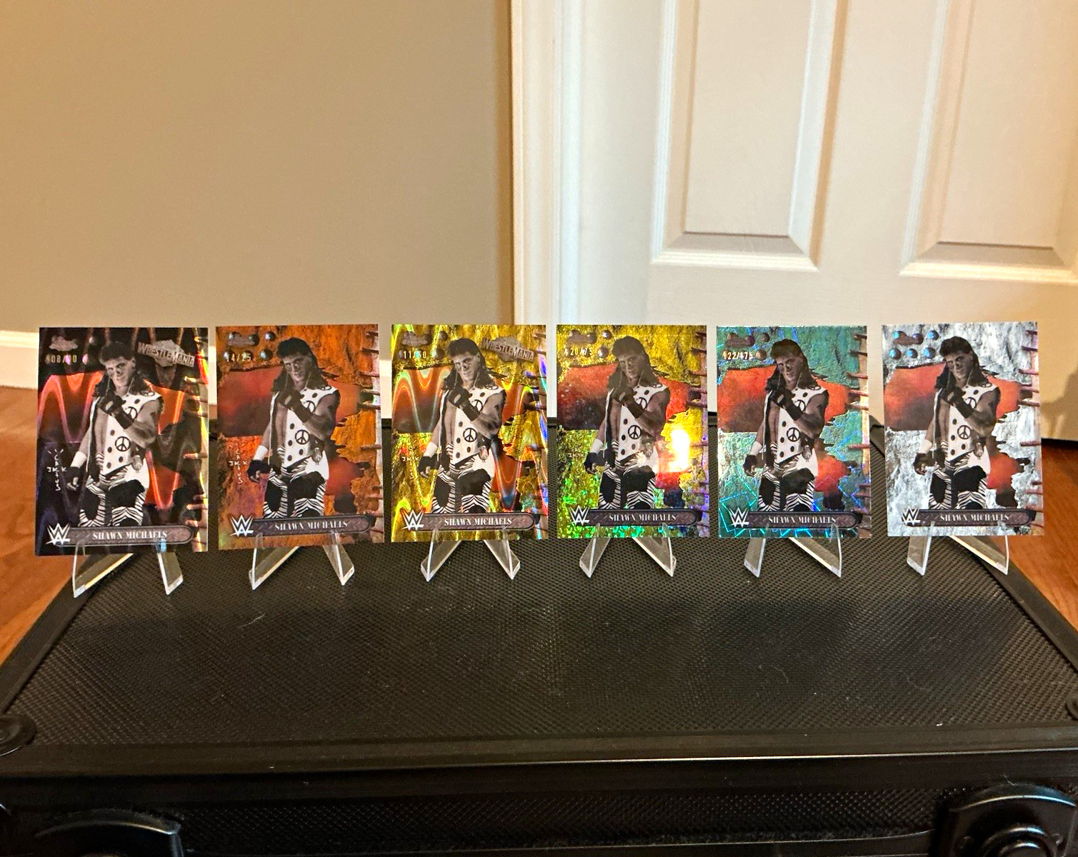 2025 Topps Chrome Shawn Michaels 9-Card WWE Cactus Jack X WrestleMania # Lot 🔥