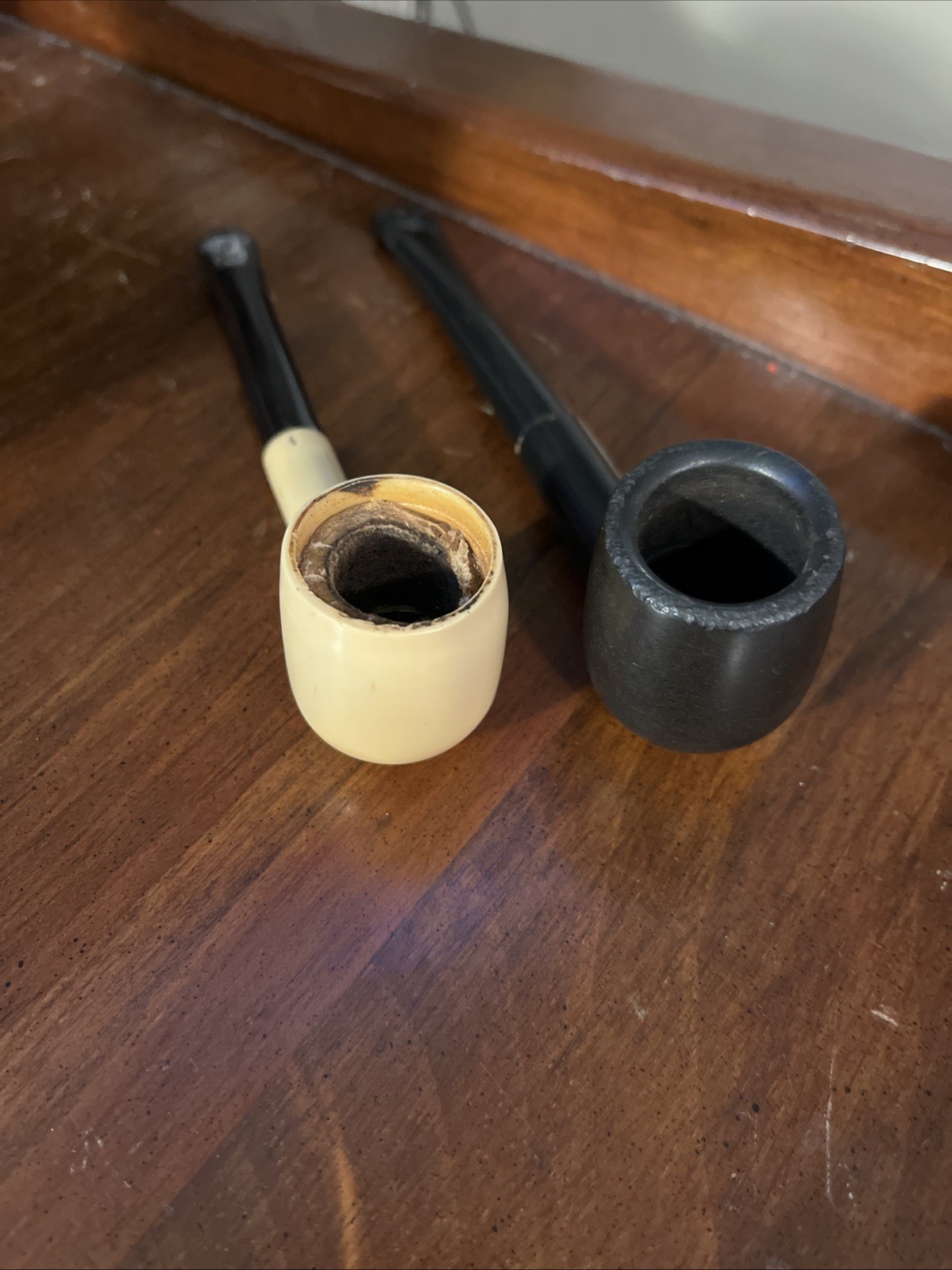 Two Antique Tobacco Pipes