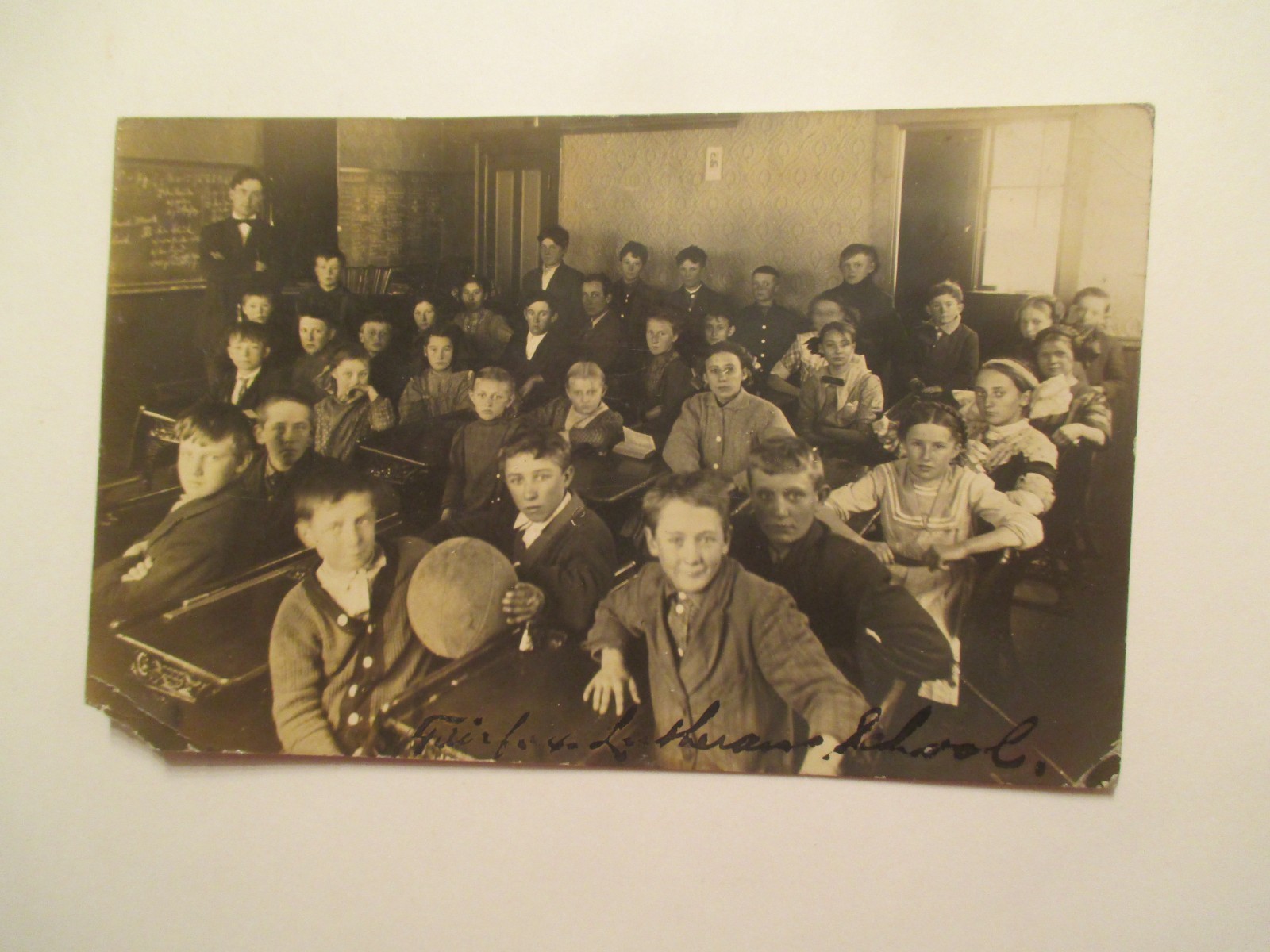 RPPC Fairfax Minnesota ? Postcard School Real Photo MN