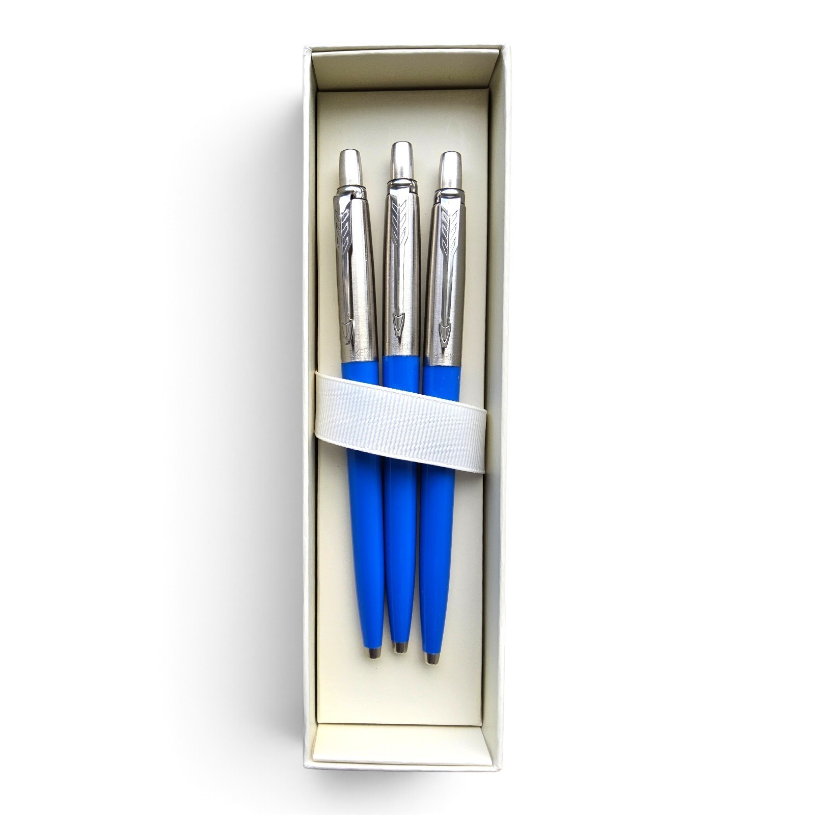 Parker Jotter Blue Three Pack Made In France