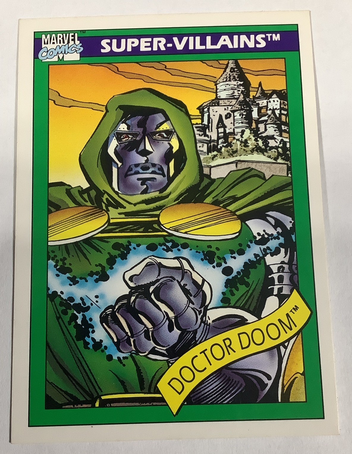 Impel Marvel Comics Super-Villains 1990 Doctor Doom #60