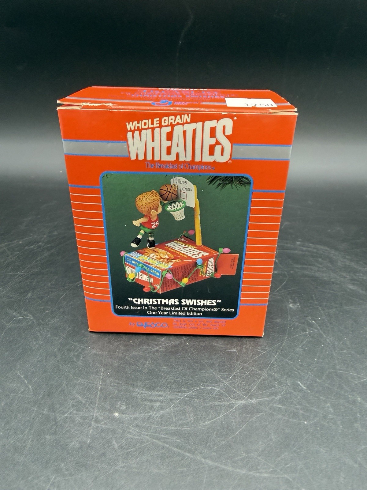 1994 Enesco Treasury of Christmas Ornaments WHEATIES 