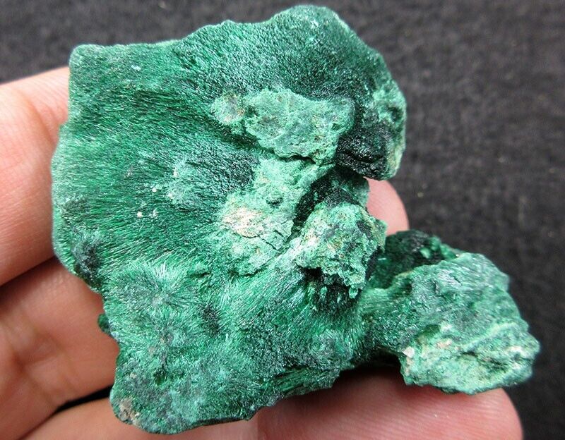 36g lovely fibrous Malachite/Azurite crystals minerals specimens