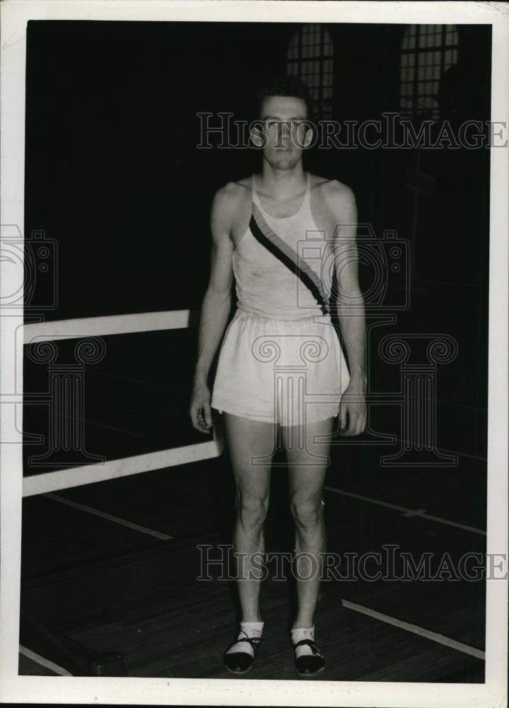 1940 Press Photo Frank Fuller University of Florida track team - net18179