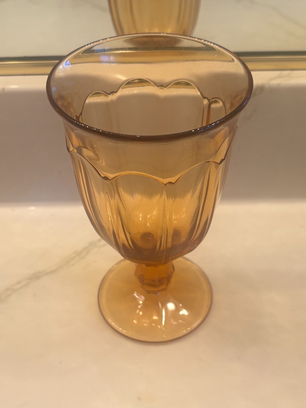 Noritake Provincial-Amber Iced Tea Glass 6 3/8