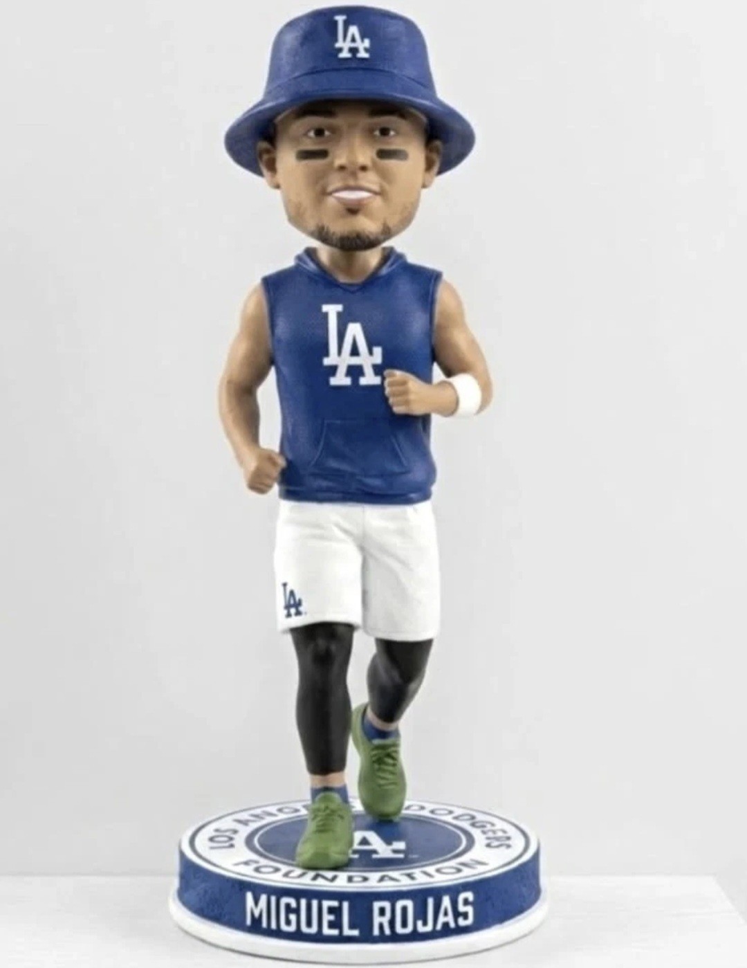 Los Angeles Dodgers Miguel Rojas 9/26/26 LADF 5K run Bobblehead Los Angeles Dodgers Miguel Rojas 9/26/26 LADF 5K run Bobblehead
