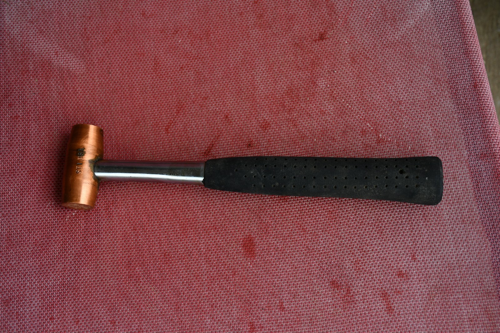 1 lb red brass hammer