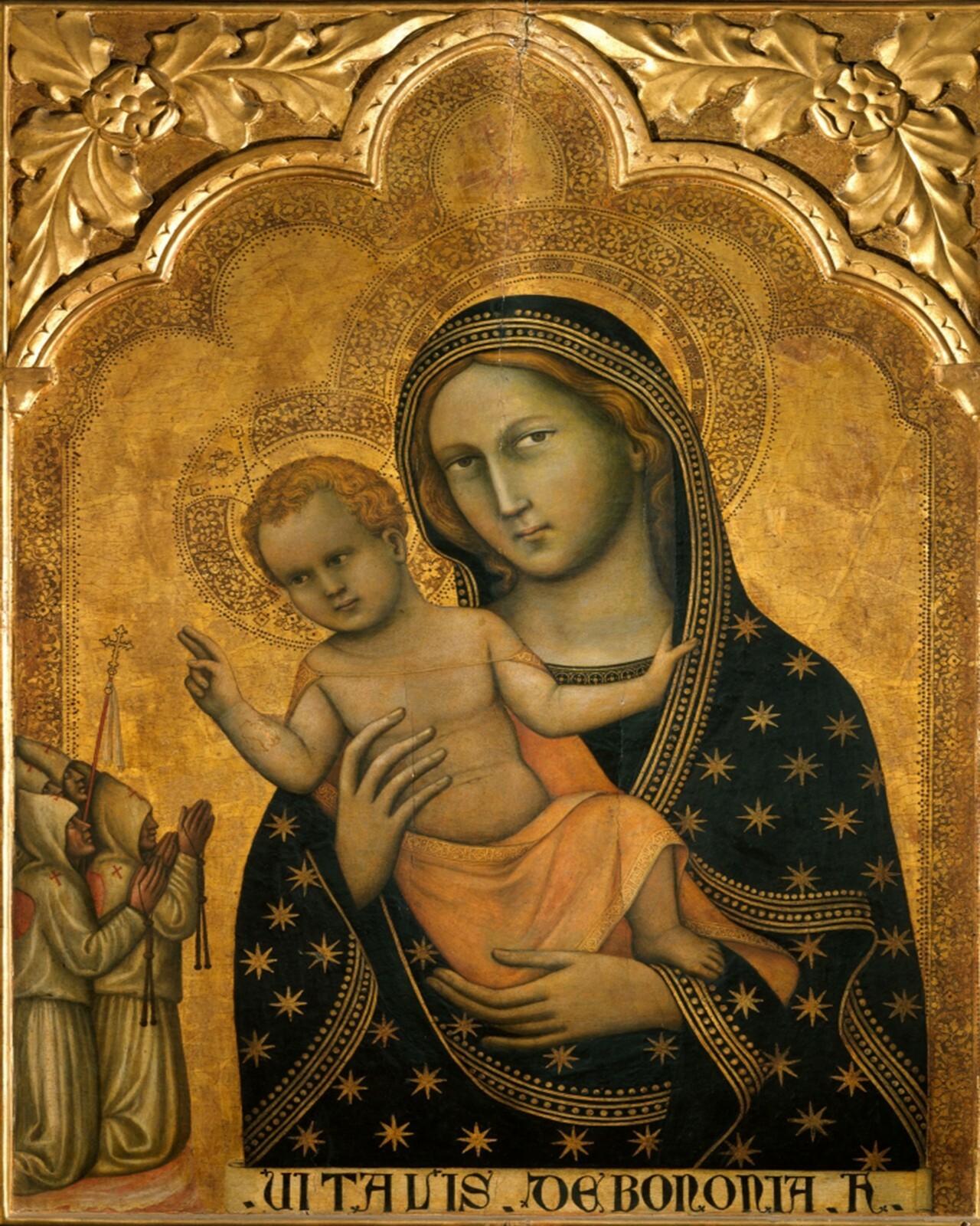 Catholic print picture- MADONNA & CHILD 90 VA  -   8\