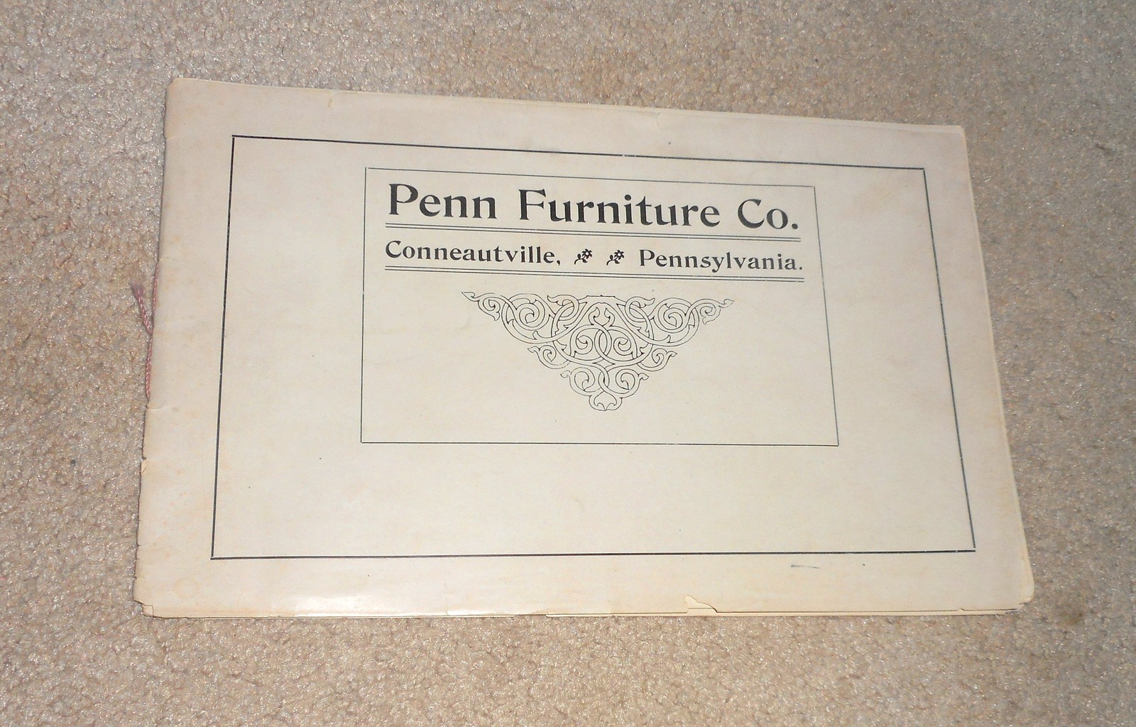 Antique Penn Furniture Co Conneautville PA Tables Dressers Sales Catalog Book Antique Penn Furniture Co Conneautville PA Tables Dressers Sales Catalog Book