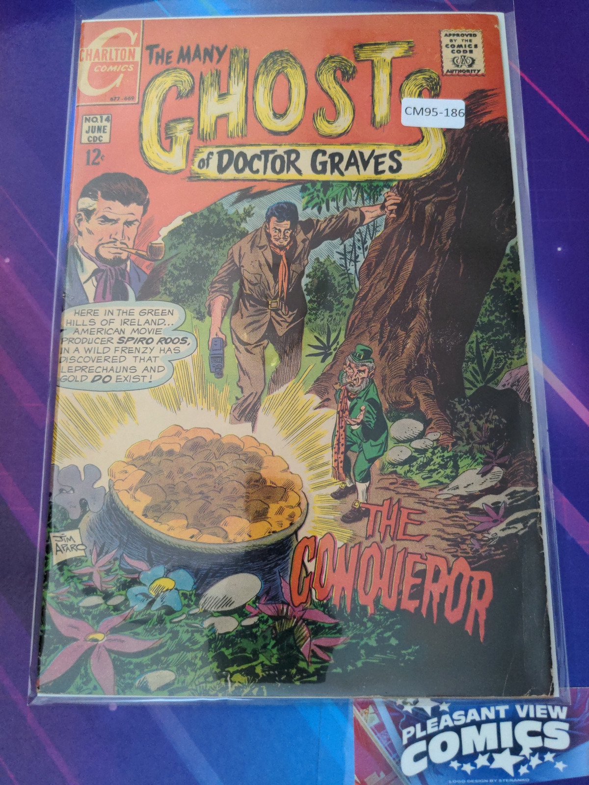 MANY GHOSTS OF DR. GRAVES #14 6.0 CHARLTON COMIC BOOK CM95-186