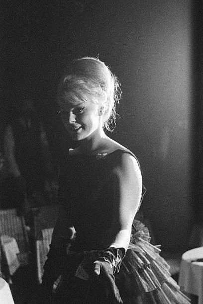 Elke Sommer at the Cannes Film Festival May 1961 Historic Old Photo 1