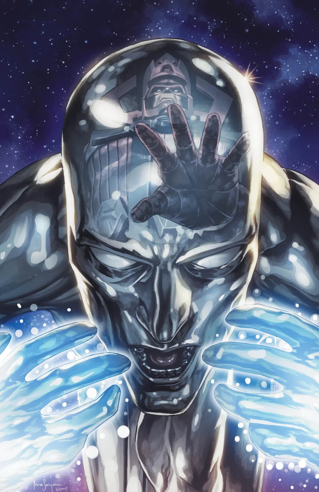 DEATH OF THE SILVER SURFER #1 MICO SUAYAN VIRGIN HEROES CON LIMITED TO 1000