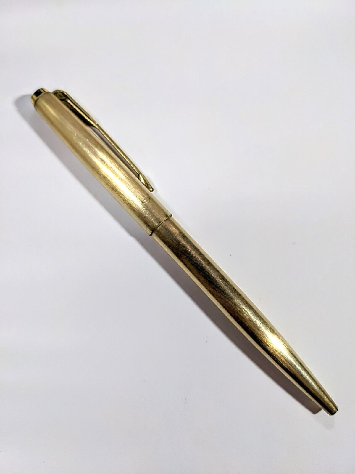 Vintage 1978 Parker 61 Ballpoint Pen Cirrus Gold-Filled