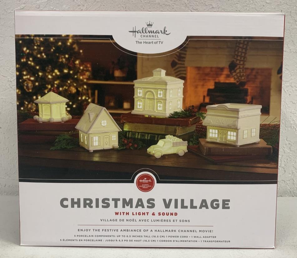 2021 Hallmark Christmas Village with Light and Sound