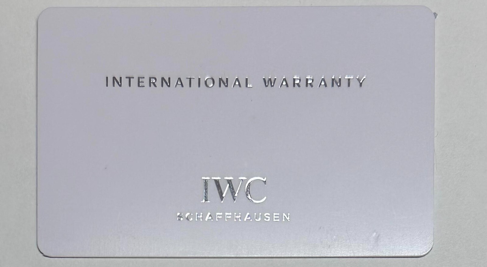 Authentic IWC Schaffhausen Aquatimer Certificate Warranty Card IW376805 5 Serial