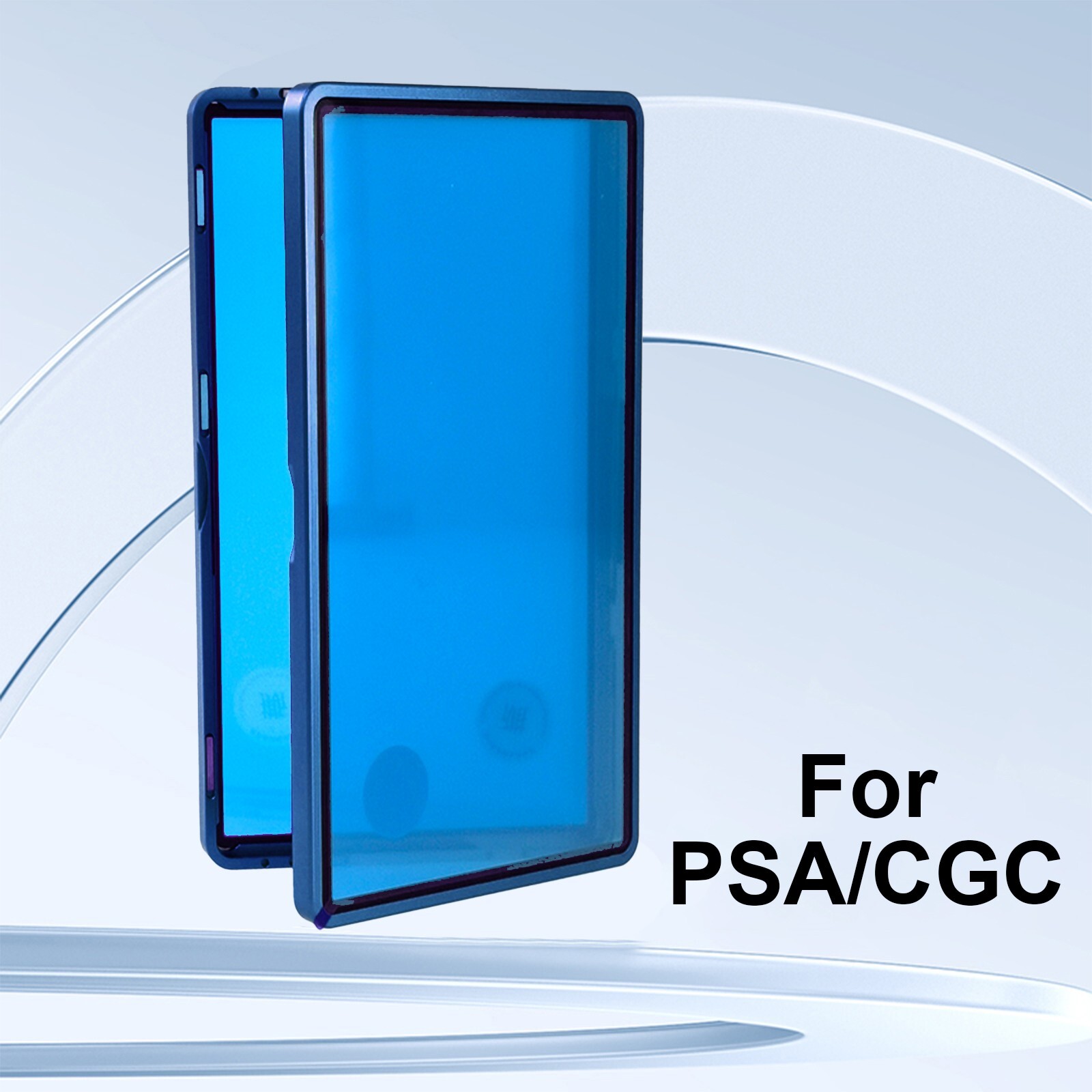Magnetic Slab Case Protector for PSA BGS Graded Cards Stackable Metal Bumper