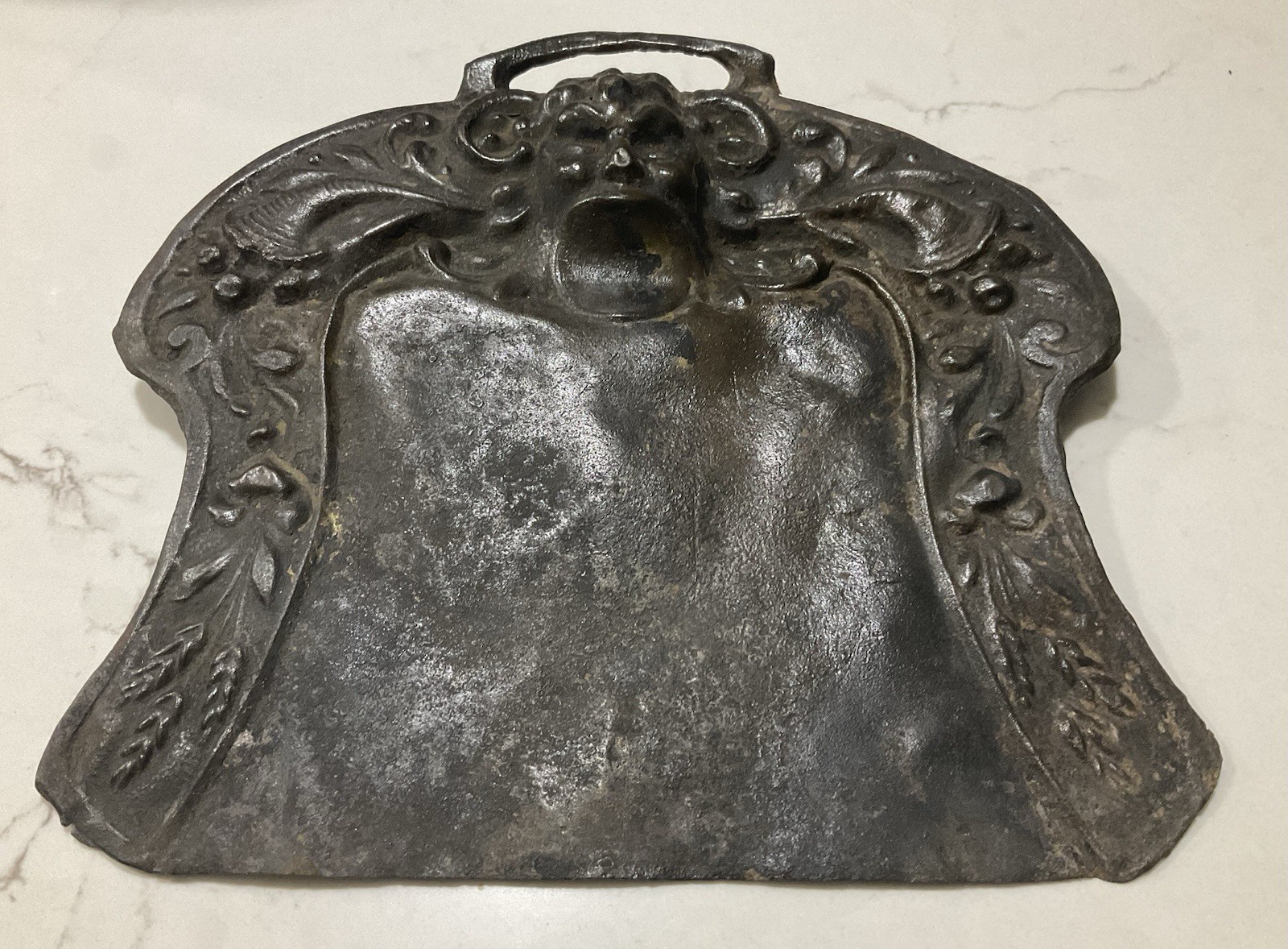 Vintage Ornate Metal Embossed Butler Crumb Catcher Pan
