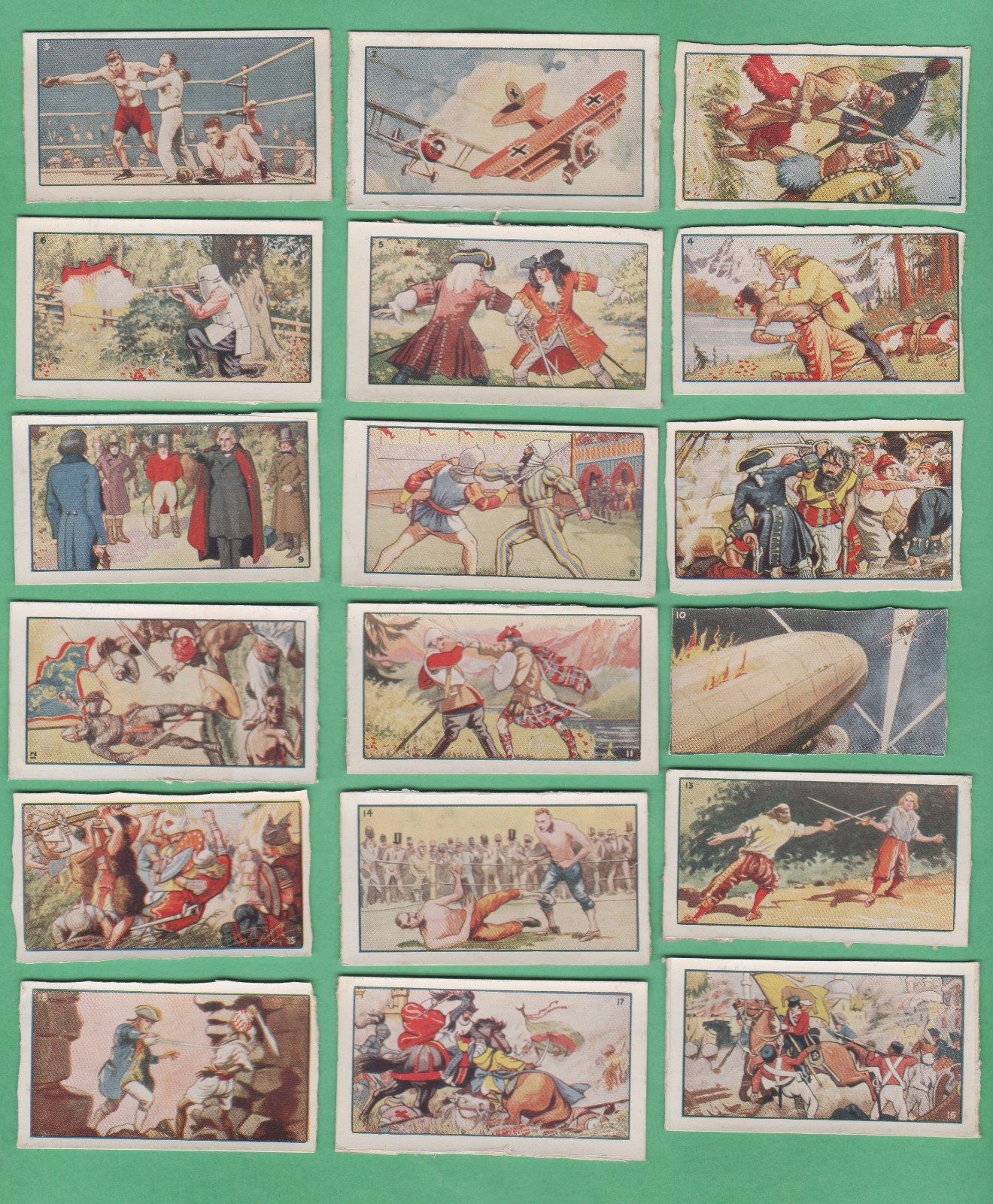 1935 D.C. Thomson Famous Fights Full 24 Card Set Read END OF BLACKBEARD 1935 D.C. Thomson Famous Fights Full 24 Card Set Read END OF BLACKBEARD