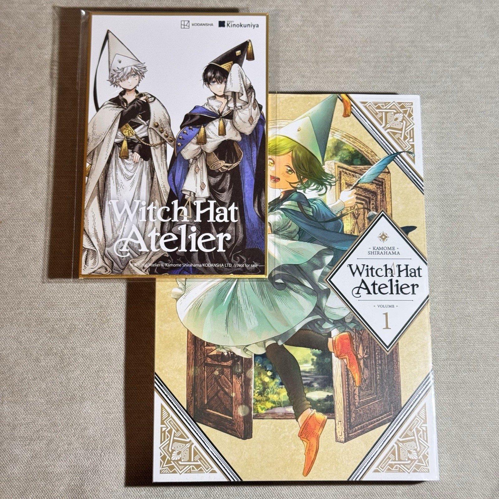 Witch Hat Atelier Kinokuniya Exclusive Volume 1 Manga + Art Board [English]