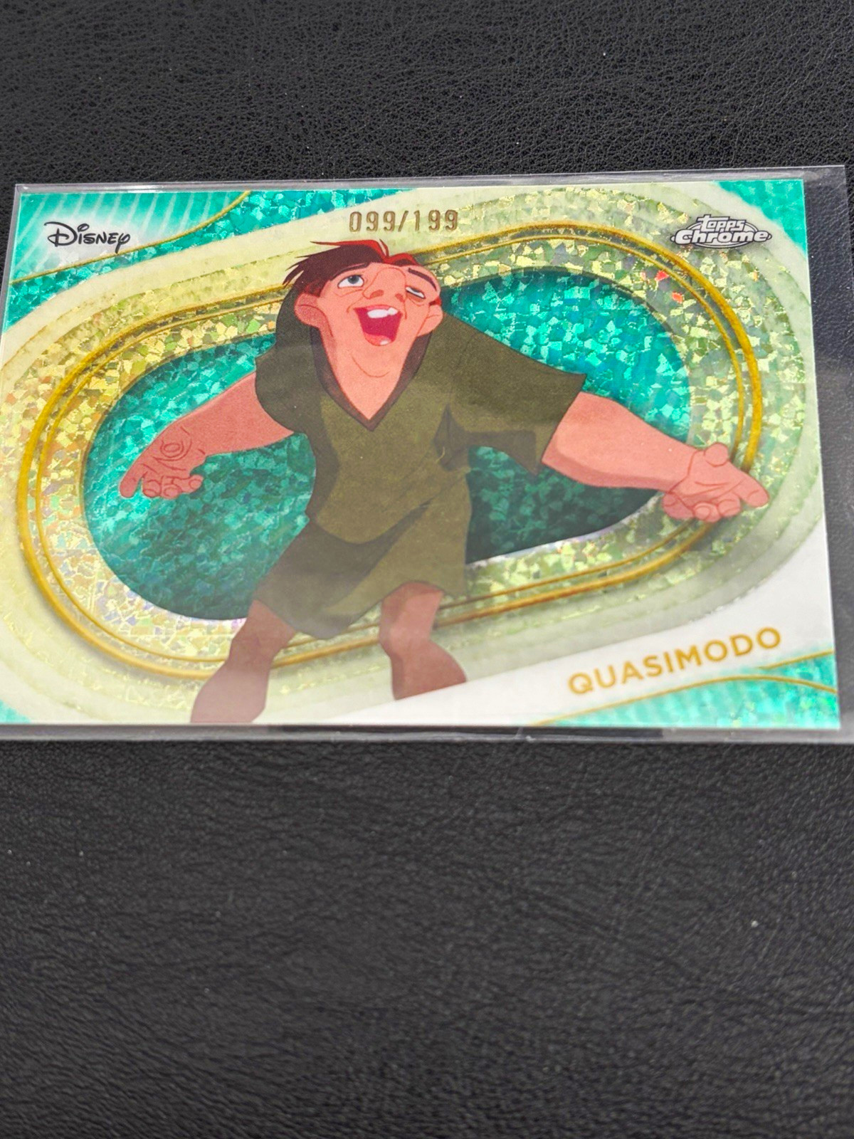 Topps 2025 Topps Chrome Disney Hunchback Notre Dame Quasimodo #194 099/199