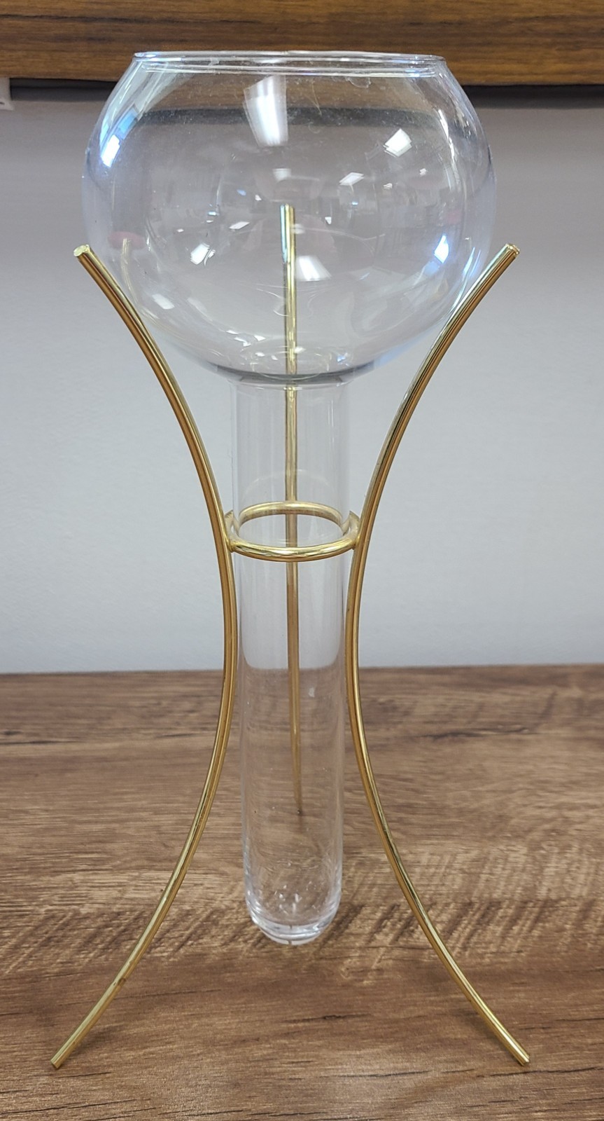 Princess House Crystal Floating Candle Holder w/ Stand