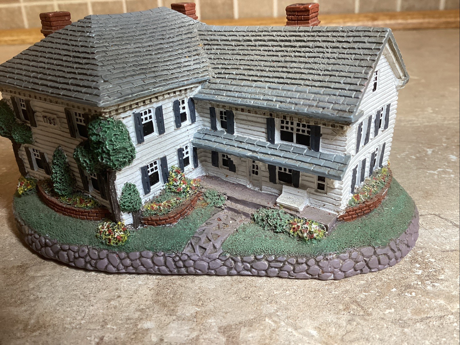 Vintage Norman Rockwell's Hometown Collection Rockwell’s Residence 1990