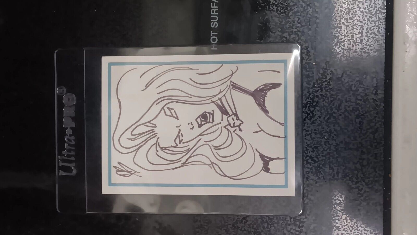 RARE LADY DEATH NIGHT GALLERY Comic Images  Sketch Card 1 OF 200 Copies