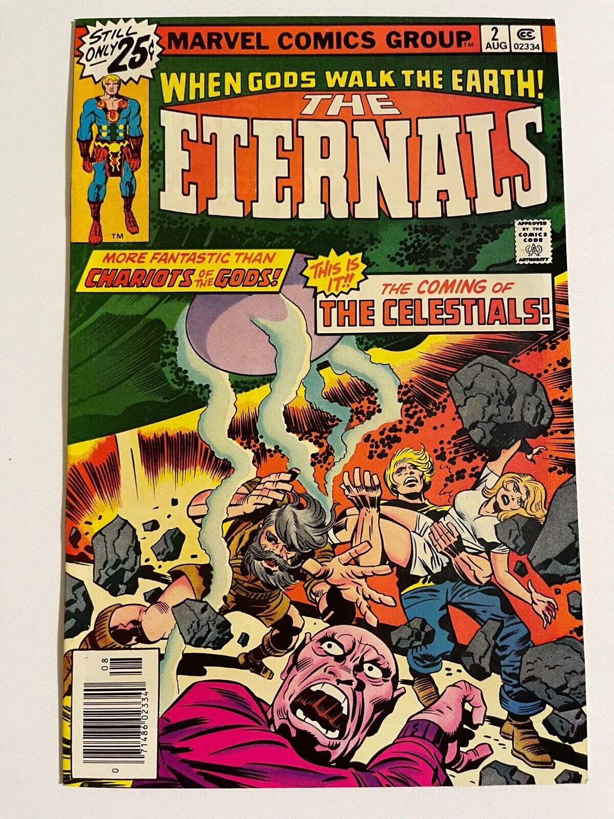 Eternals #2 (1976) Marvel Comics Jack Kirby