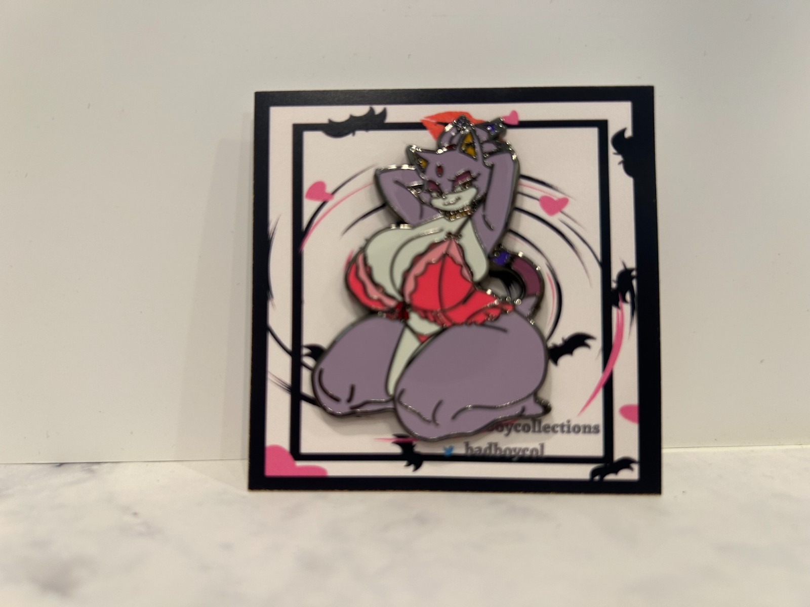 Busty blaze the Cat Hard Enamel Pins, Limited Edition pins