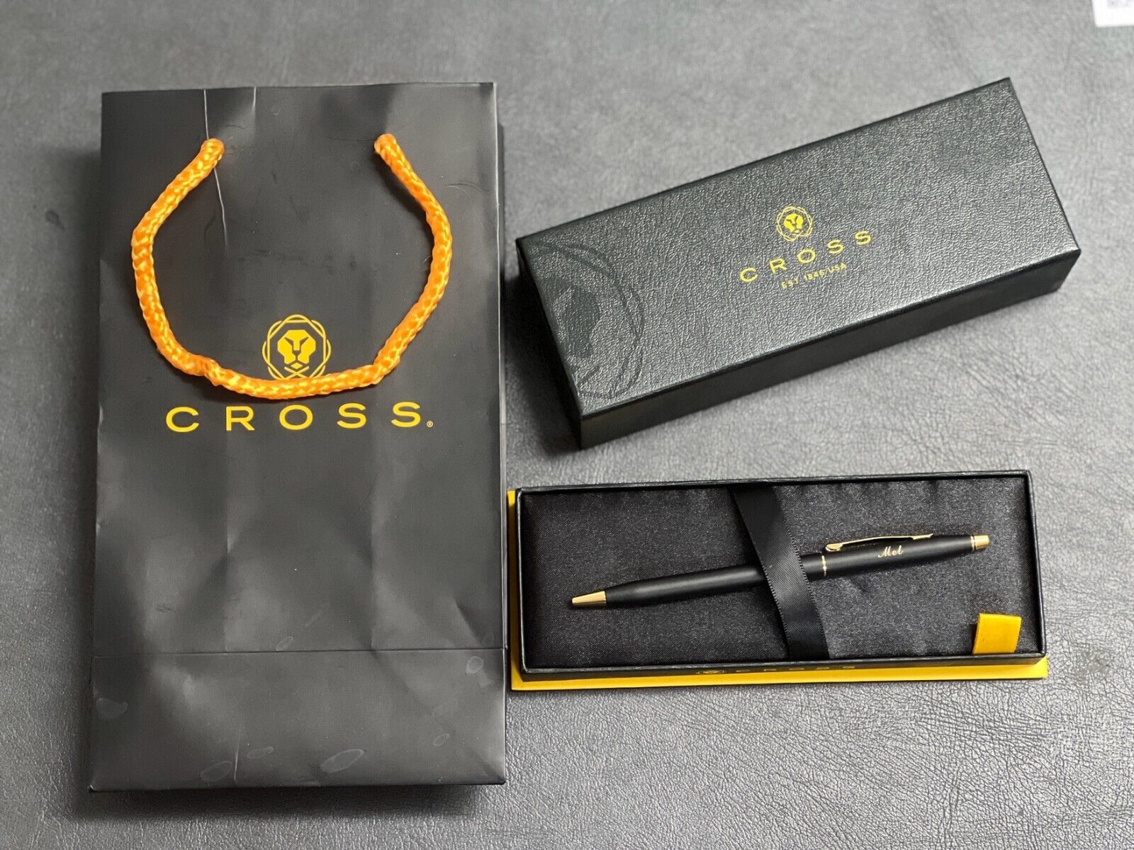 Cross 23KT Gold Plated Ballpoint Pen Classic Century Medalist Pen Luxury Gifts