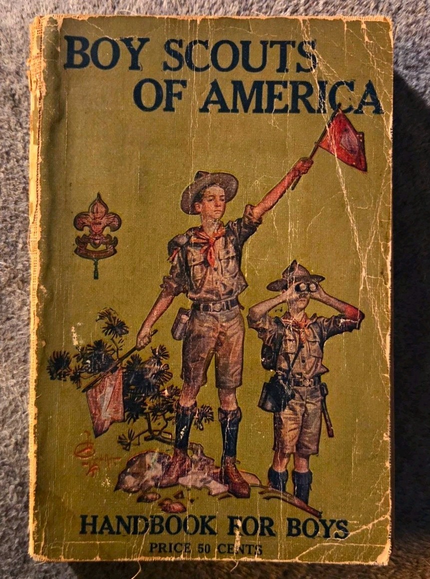 Boy Scouts of America Handbook for Boys 1921 Boy Scouts