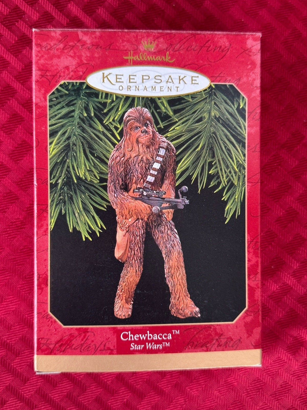 HALLMARK 1999 STAR WARS CHEWBACCA ORNAMENT HALLMARK 1999 STAR WARS CHEWBACCA ORNAMENT