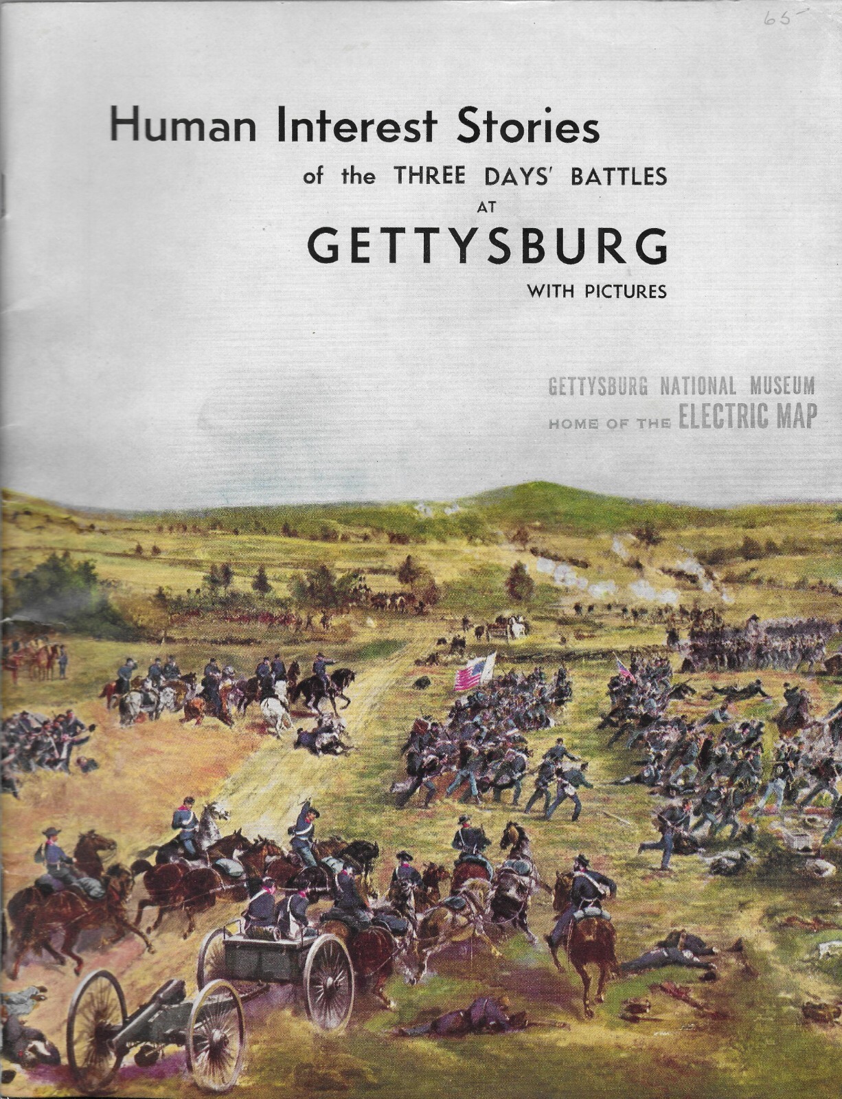 1927 Gettysburg Pa Human Interest Stories Civil War, 68 pgs 9x11 Book #39