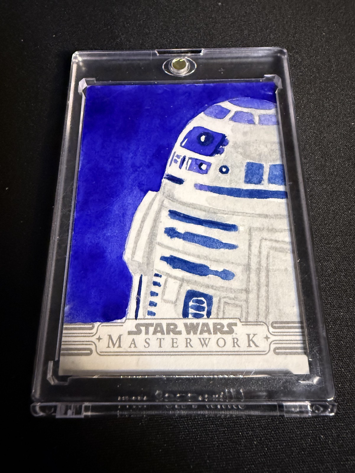 2025 Topps Star Wars Masterwork R2-D2 Sketch 1/1 Emre Varlibas