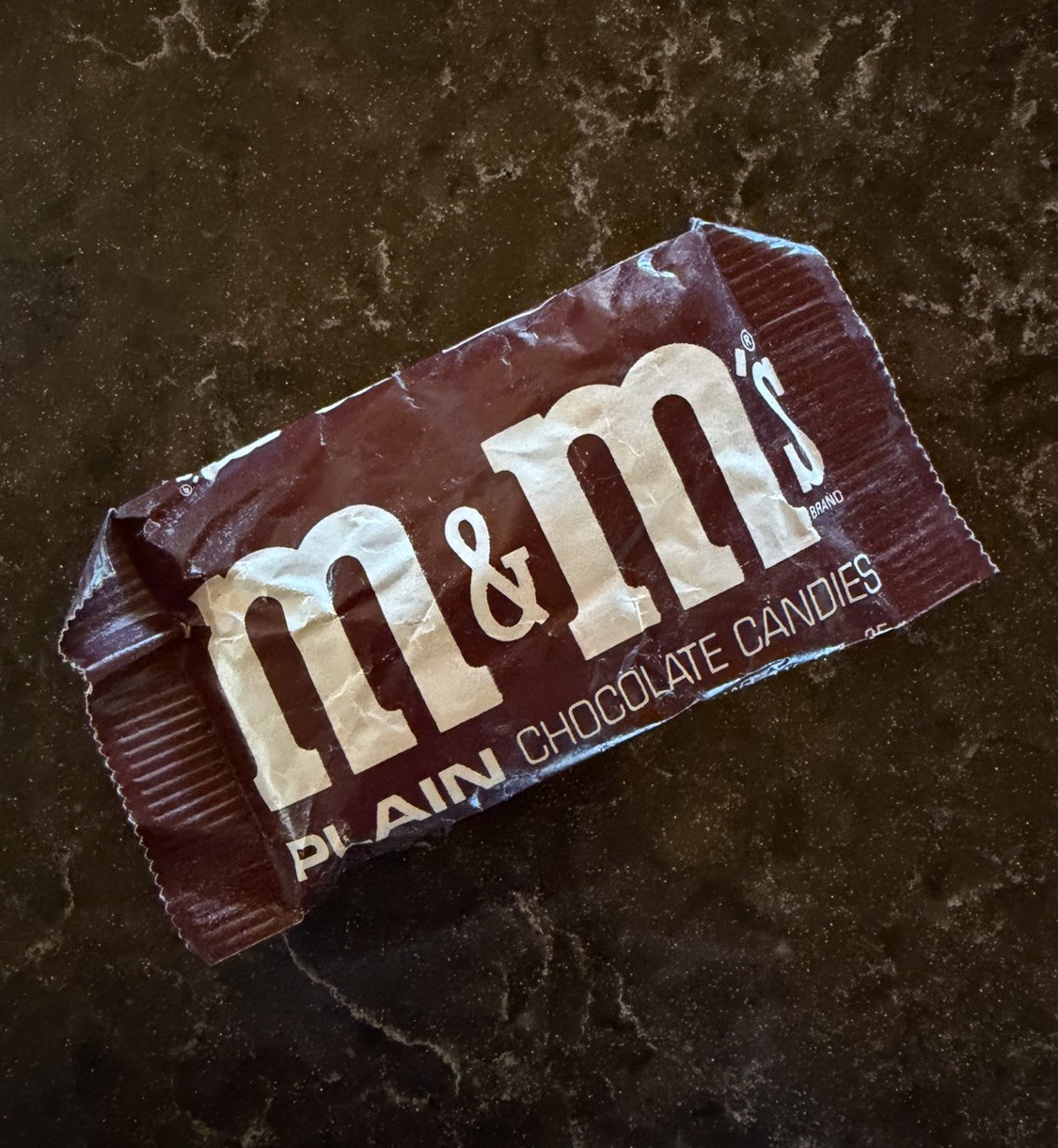 1979 Vintage Plain M&M\'s Chocolate Candy Snack Size Package Bag Mars UNOPENED 1979 Vintage Plain M&M\'s Chocolate Candy Snack Size Package Bag Mars UNOPENED