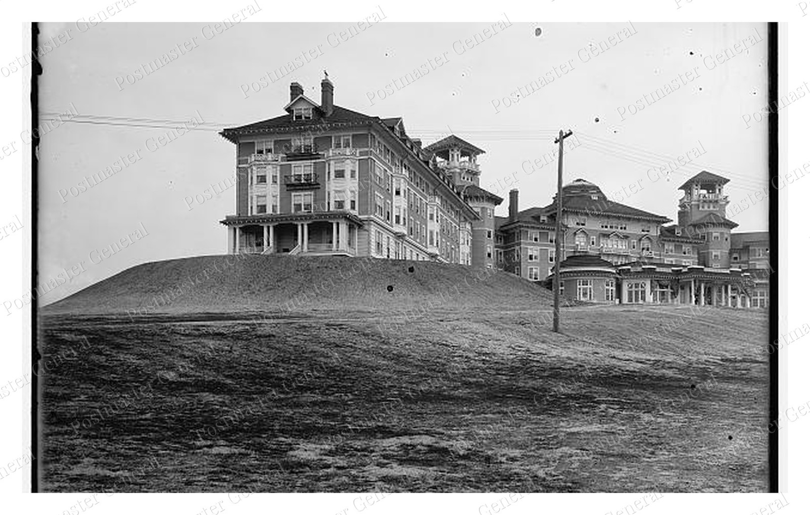 Augusta Georgia Hampton Terrace Hotel Standard Postcard COPY RPPC