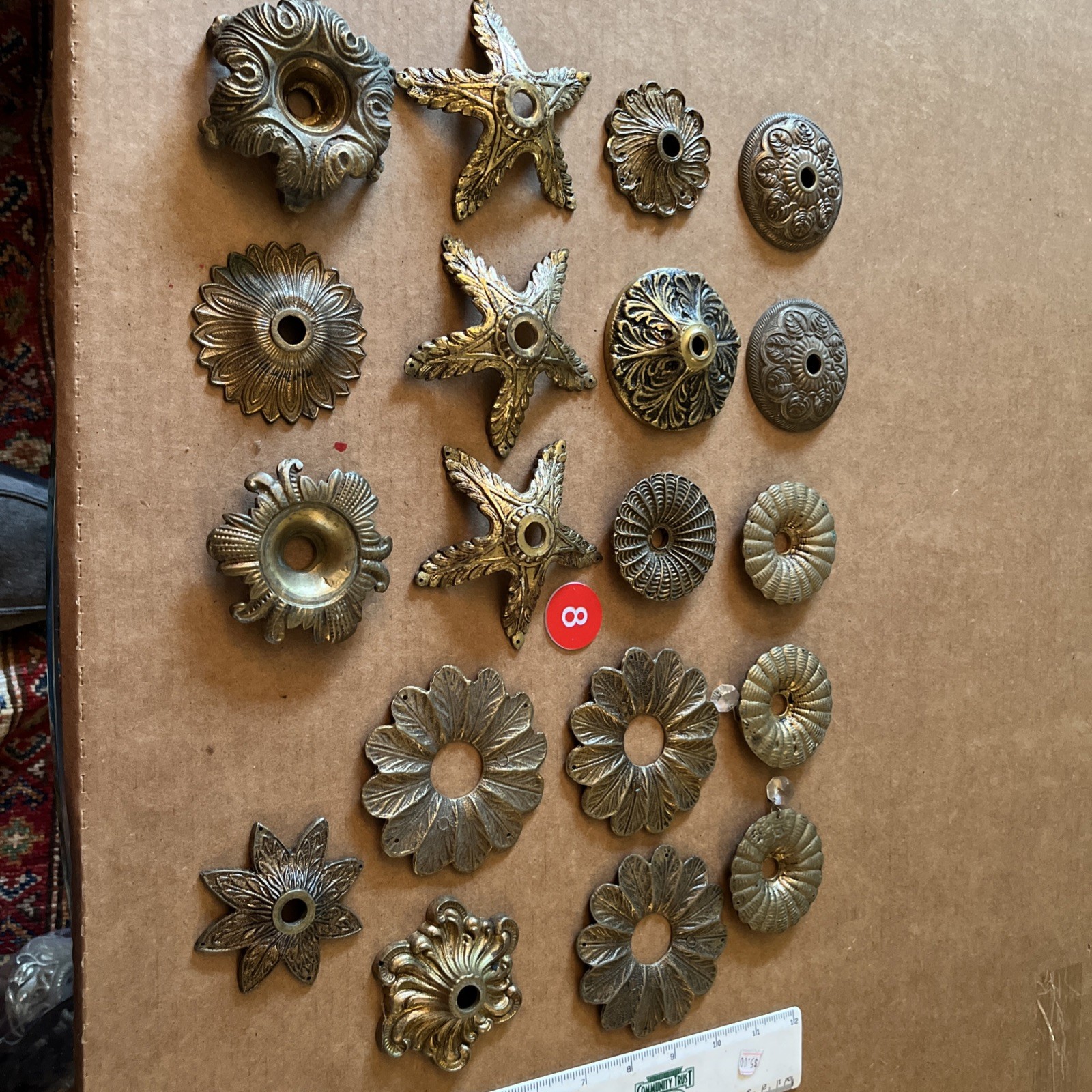 Vintage Spanish Chandelier Parts Lighting Restoration Parts No. 8 Vintage Spanish Chandelier Parts Lighting Restoration Parts No. 8