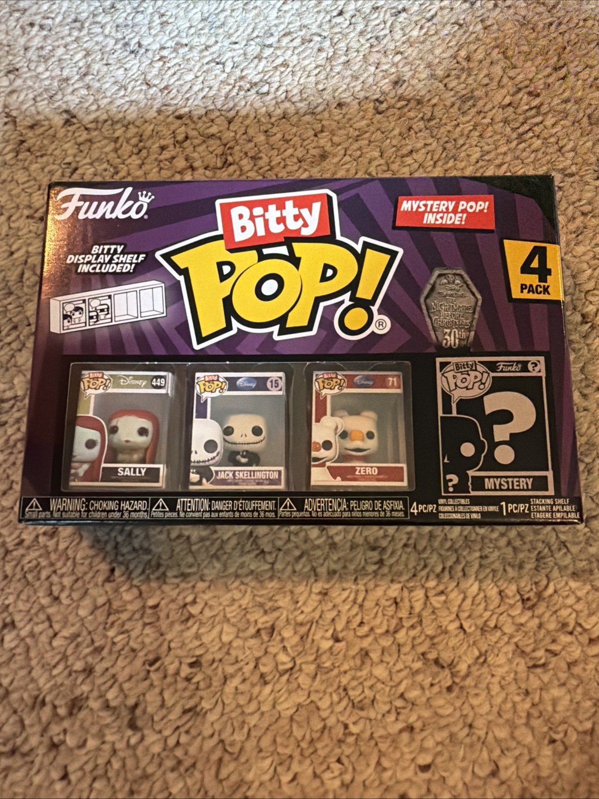 Funko Bitty Pop: Disney - Bitty Pop The Nightmare Before Christmas 4-Pack...