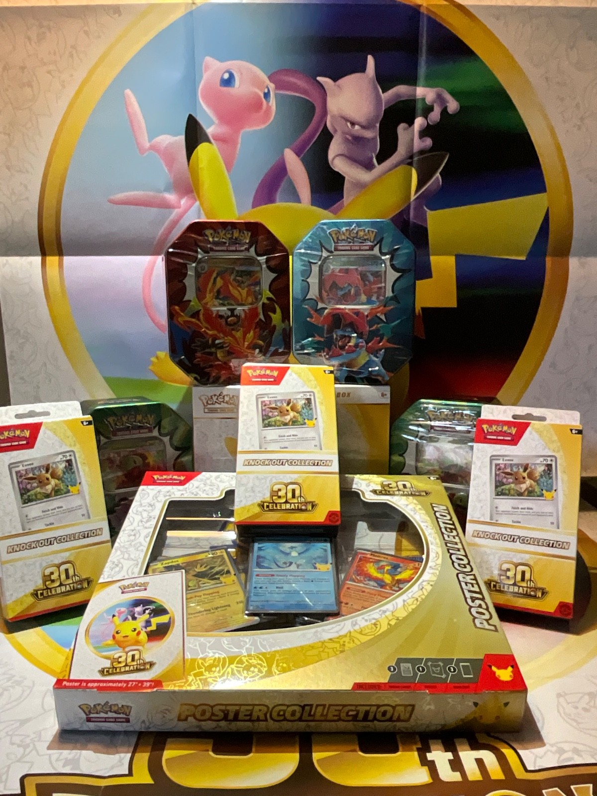 Pokémon 30th Anniversary Celebration Elite trainer Box, Ultimate Pokémon bundle