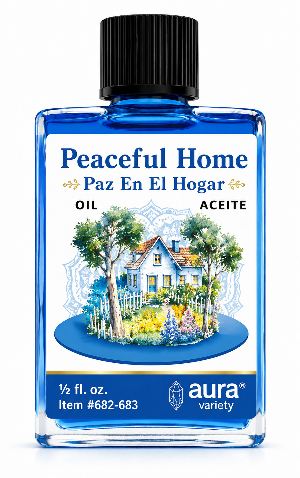 Peaceful Home Ritual Oil | Spiritual Oil for Harmony & Serenity (4 Dram)