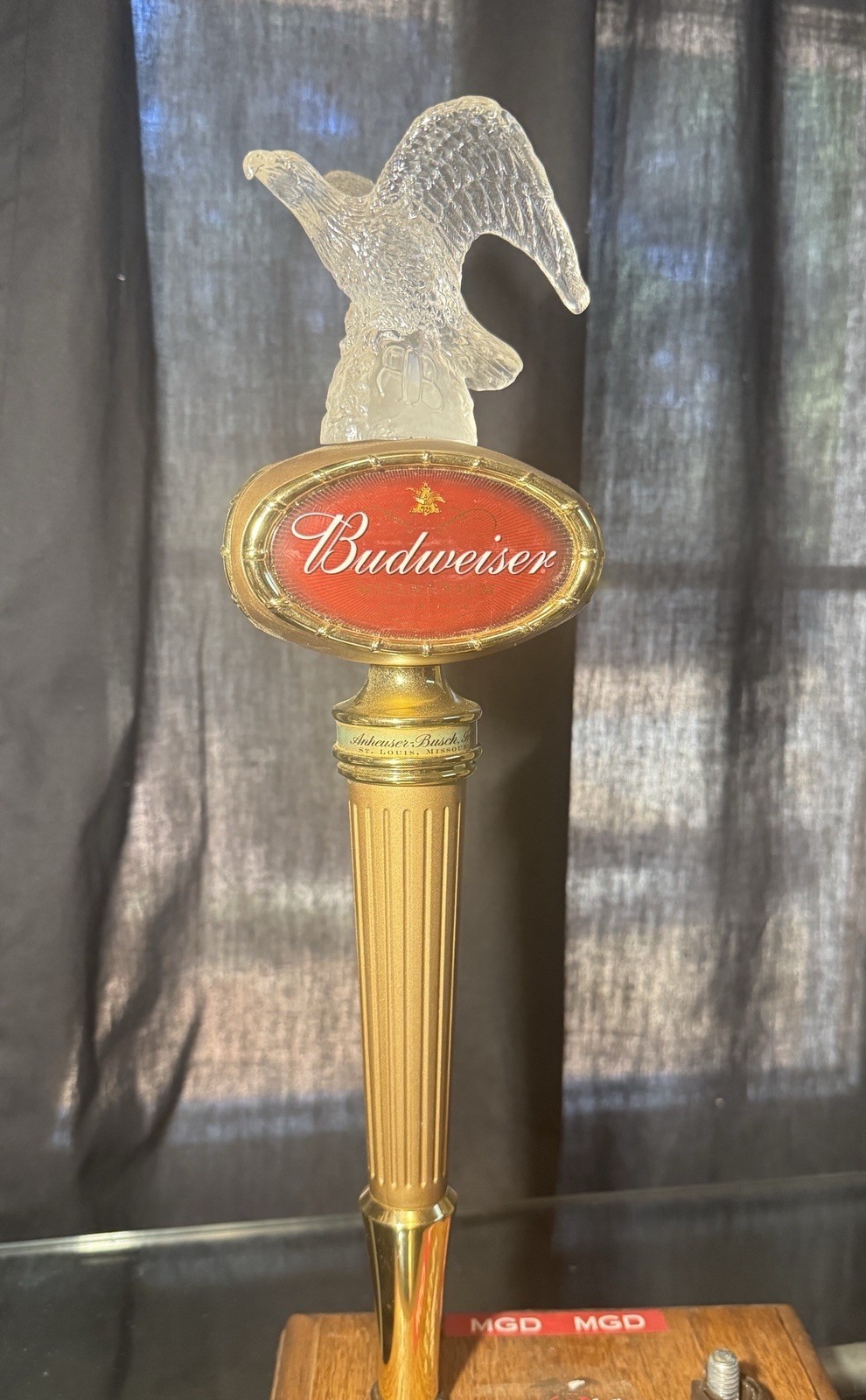 Vtg Budweiser Millennium Eagle Beer Tab - New condition - made in 2000