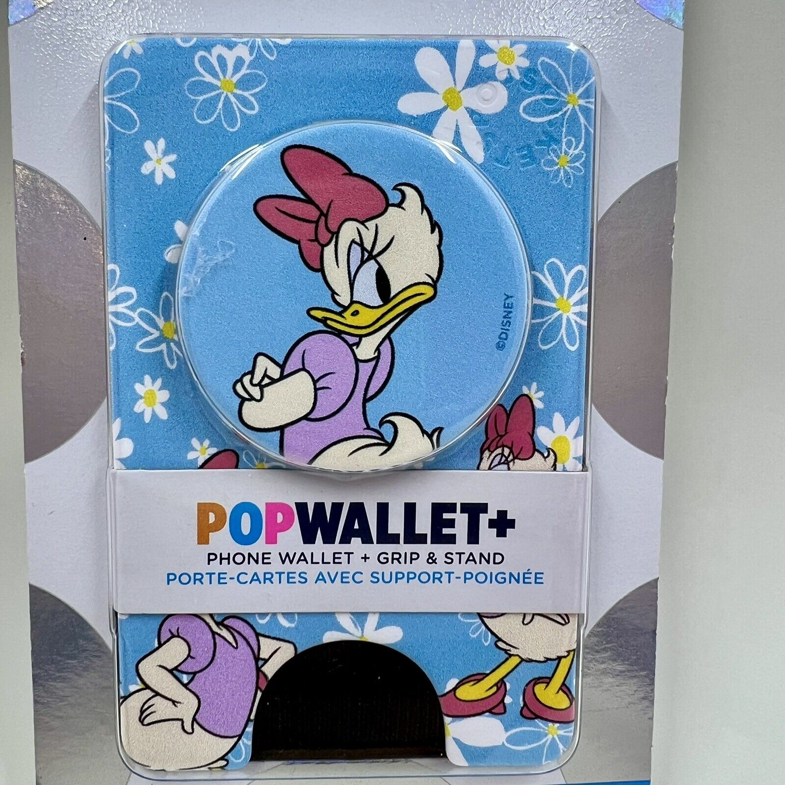 Disney Parks Daisy Duck Popsockets PopWallet Plus Pop  / Phone / Tablet Grip