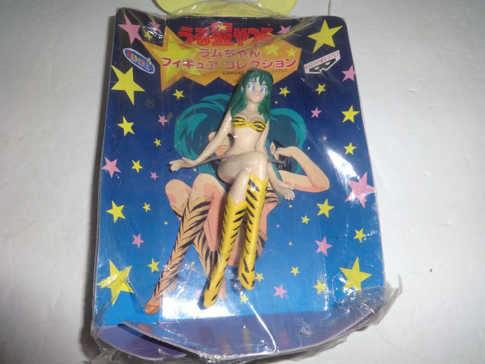 Urusei Yatsura Lum Chan Figure Vintage 1997 Banpresto Japan Sitting Desktop cute
