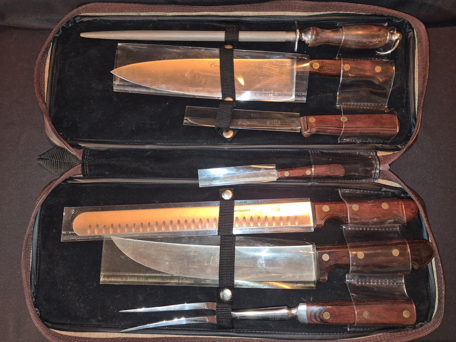 RARE  Vintage Dexter Connoisseur &-Pc Chef Set - Only Full Set Online