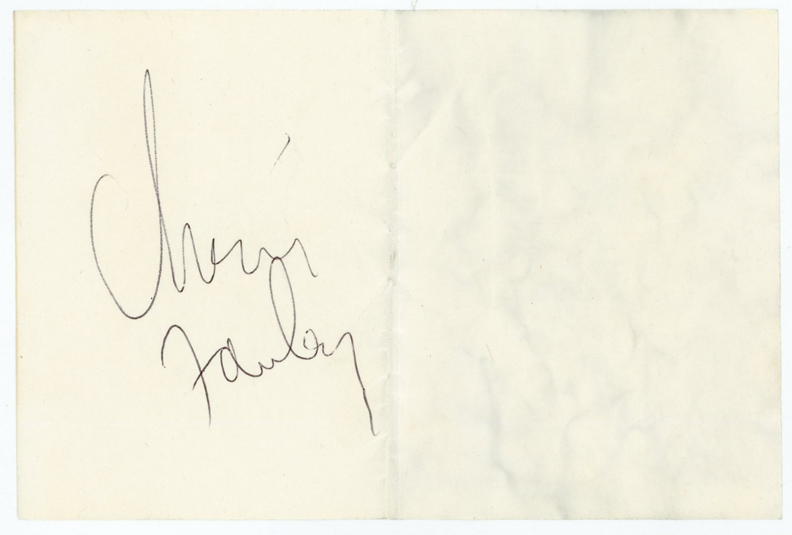 Chris Farley ~ Signed Autographed Authentic In-Person Signature ~ JSA LOA