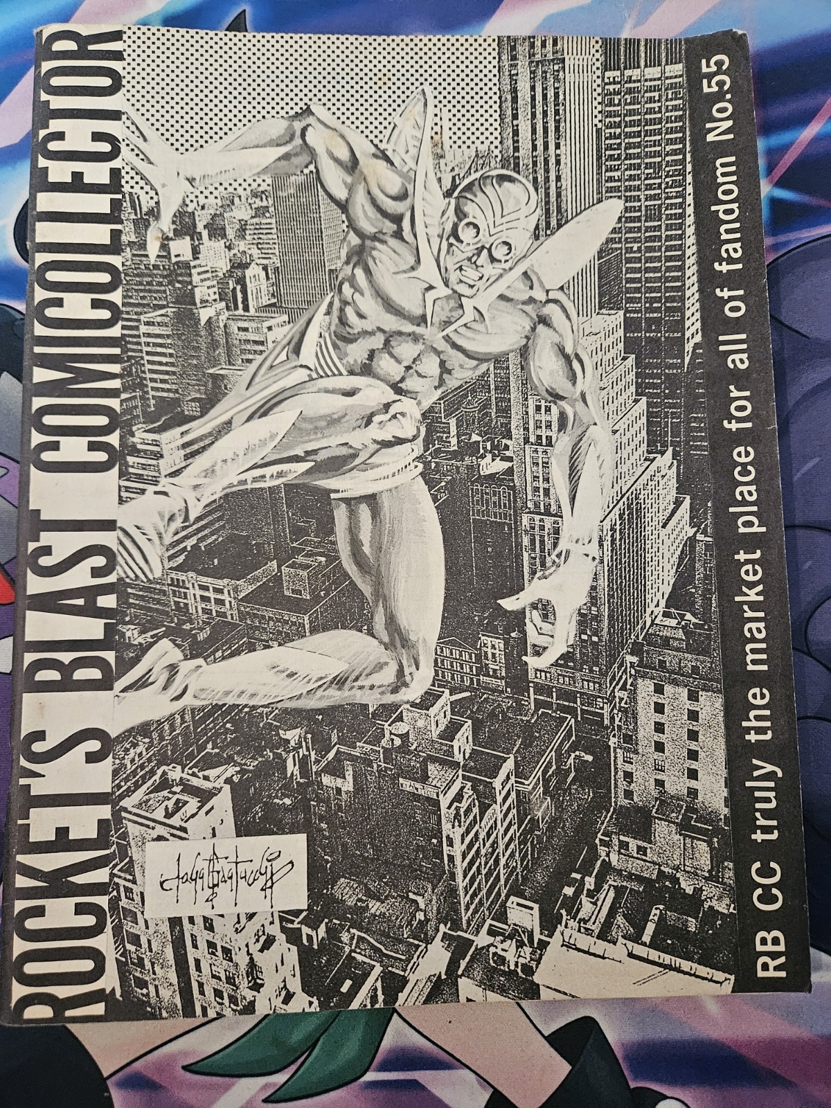 Rocket\'s Blast Comicollector #55 1967-Howard Rogofsky-early fanzine-buy / sell a